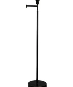 Oriel Lighting Kingston Swing Arm Floor Lamp Base Only Rubbed Bronze