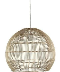 Oriel Lighting Batu Natural Rattan Lamp Shade Only Large