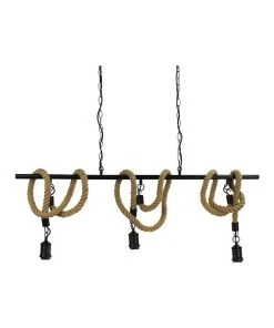 Oriel Lighting Triple Rope Pendant Light