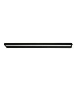 Oriel Lighting Mode LED Vanity Wall Light Black 120cm
