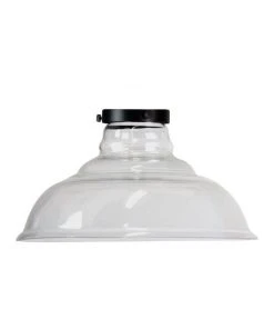 Oriel Lighting Toledo Classic 35cm Glass Shade and Gallery Clear