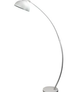 Oriel Lighting Lago Floor Lamp White