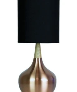 Oriel Lighting Pod Touch Table Lamp Copper