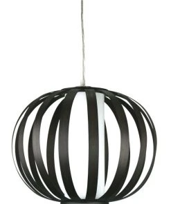 Oriel Lighting Buco Brown Strips Pendant Shade