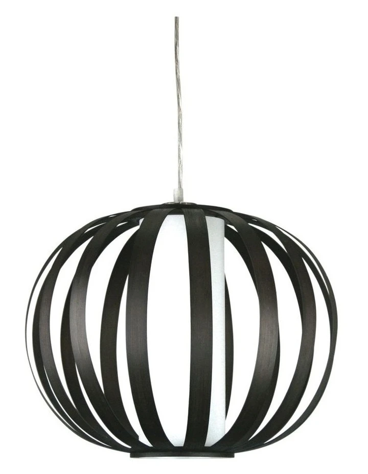Oriel Lighting Buco Brown Strips Pendant Shade 1 Oriel Lighting Buco Brown Strips Pendant Shade