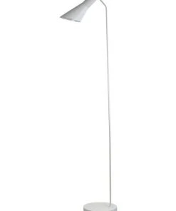 Oriel Lighting Thor Floor Lamp White
