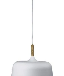 Oriel Lighting Malt 32cm Modern Pendant Light White
