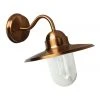 Oriel Lighting Alley Retro Angled Exterior Light Copper