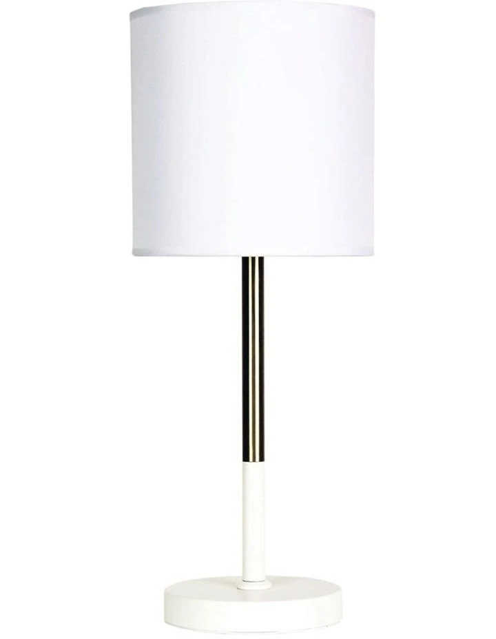 Oriel Lighting Corda Table Lamp White 1 Oriel Lighting Corda Table Lamp White