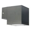 Oriel Lighting Kube Single Exterior Light Graphite