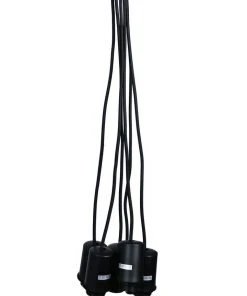 Oriel Lighting Pop Multi Drop Pendant Light Black