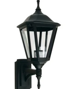 Oriel Lighting Java Mini Double Insulated Coach Exterior Light Black