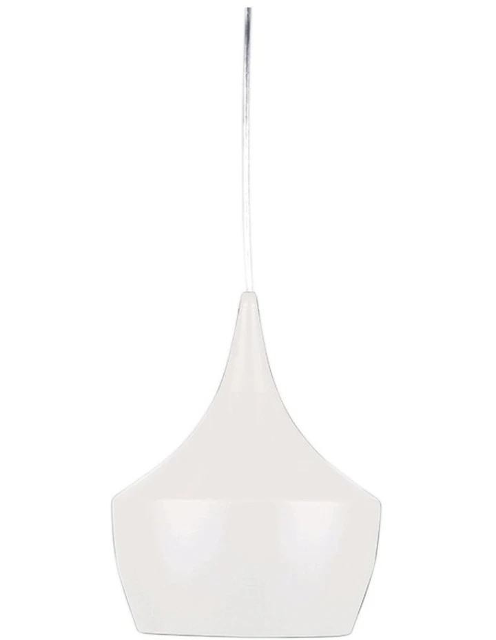 Oriel Lighting Chino 3 Metal Shade Pendant Light White 1 Oriel Lighting Chino 3 Metal Shade Pendant Light White