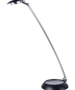 Oriel Lighting Techno LED Touch Desk Lamp in Silver