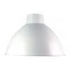 Oriel Lighting Yard Industrial Style Shade 47cm White