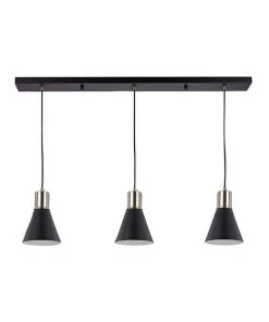 Oriel Lighting Como Pendant Light Brushed Chrome