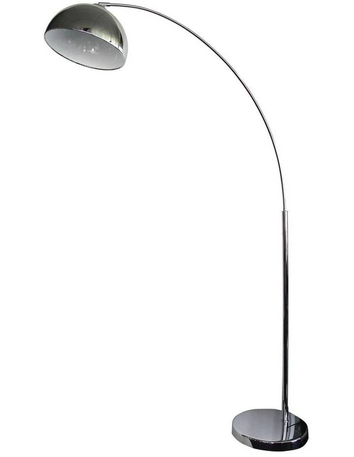 Oriel Lighting DomeArc Retro Floor Lamp Chrome 1 Oriel Lighting DomeArc Retro Floor Lamp Chrome