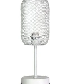 Oriel Lighting Brazz Touch Table Lamp White