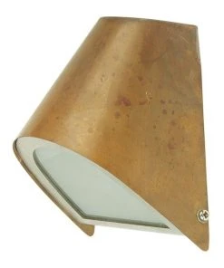 Oriel Lighting Brava Real Copper Exterior Light