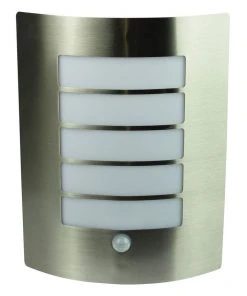 Oriel Lighting Cheeta Sensor Stainless Steel Exterior Light Stainless