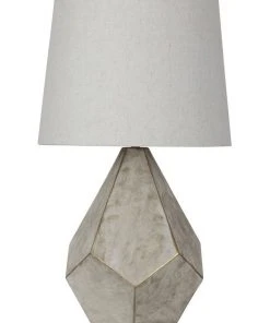 Oriel Lighting Leon Geometrical Table Lamp