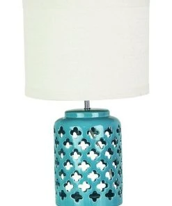 Oriel Lighting Casbah Moorish Table Lamp Blue