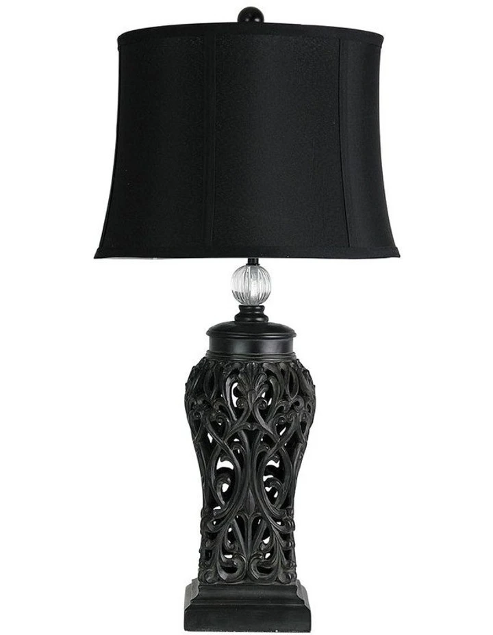 Oriel Lighting Dorne Classic table lamp Antique Black 1 Oriel Lighting Dorne Classic table lamp Antique Black