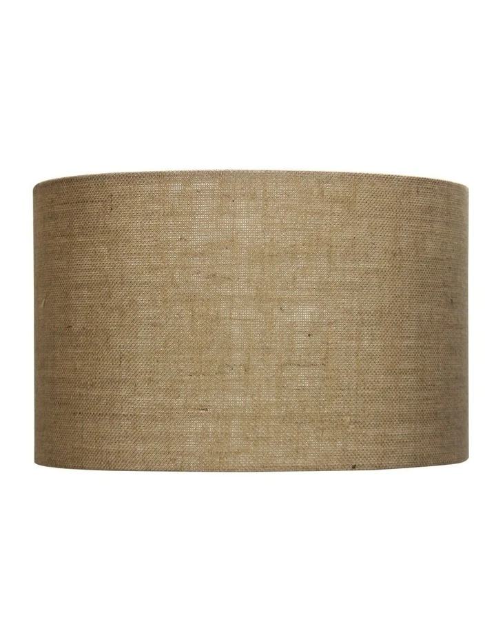 Oriel Lighting 40cm Lamp Drum Shade - Hessian 1 Oriel Lighting 40cm Lamp Drum Shade - Hessian