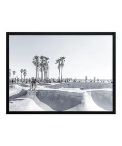 Urban Road Air Walk Print Black Frame