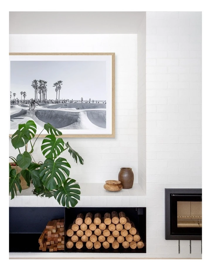 Urban Road Air Walk Print Black Frame 2 Urban Road Air Walk Print Black Frame - Image 2