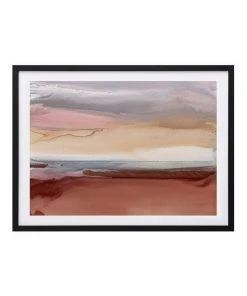 Urban Road Bay Of Fires Black Frame
