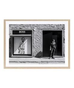 Urban Road Boss Print Oak Frame