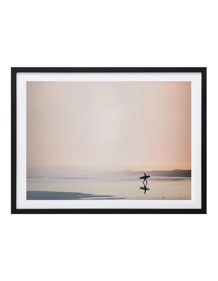 Urban Road Currumbin Print Black Frame 1 Urban Road Currumbin Print Black Frame