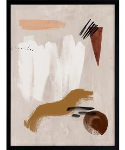 Urban Road Dig Site I Print Black Frame