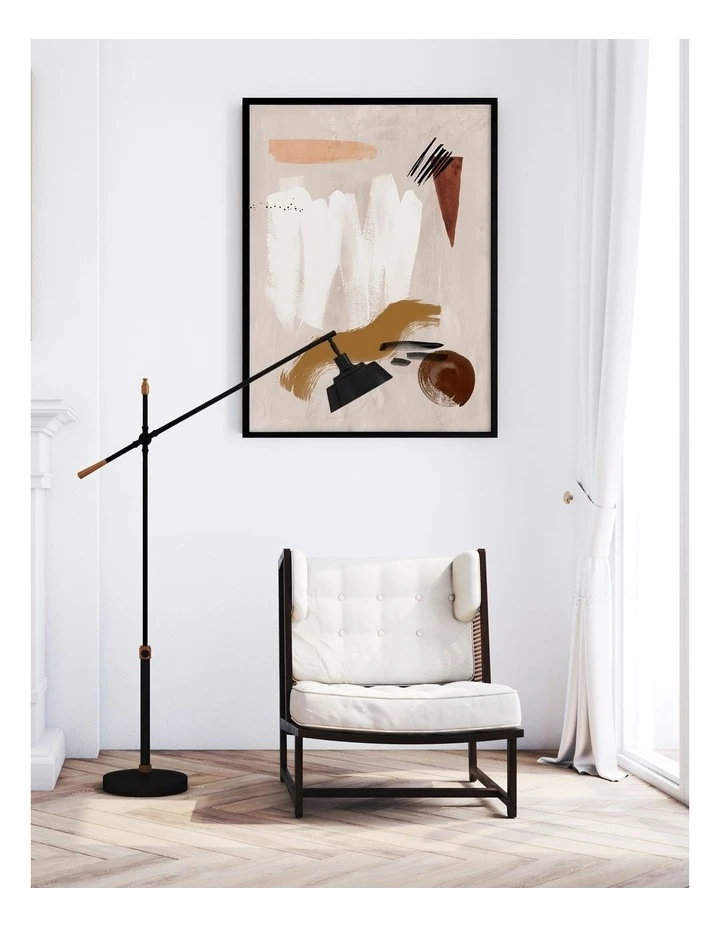 Urban Road Dig Site I Print White Frame 2 Urban Road Dig Site I Print White Frame - Image 2