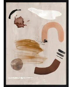 Urban Road Dig Site II Print Black Frame