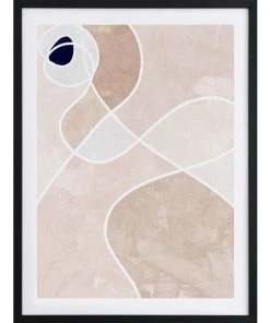 Urban Road Fabricate Print Black Frame