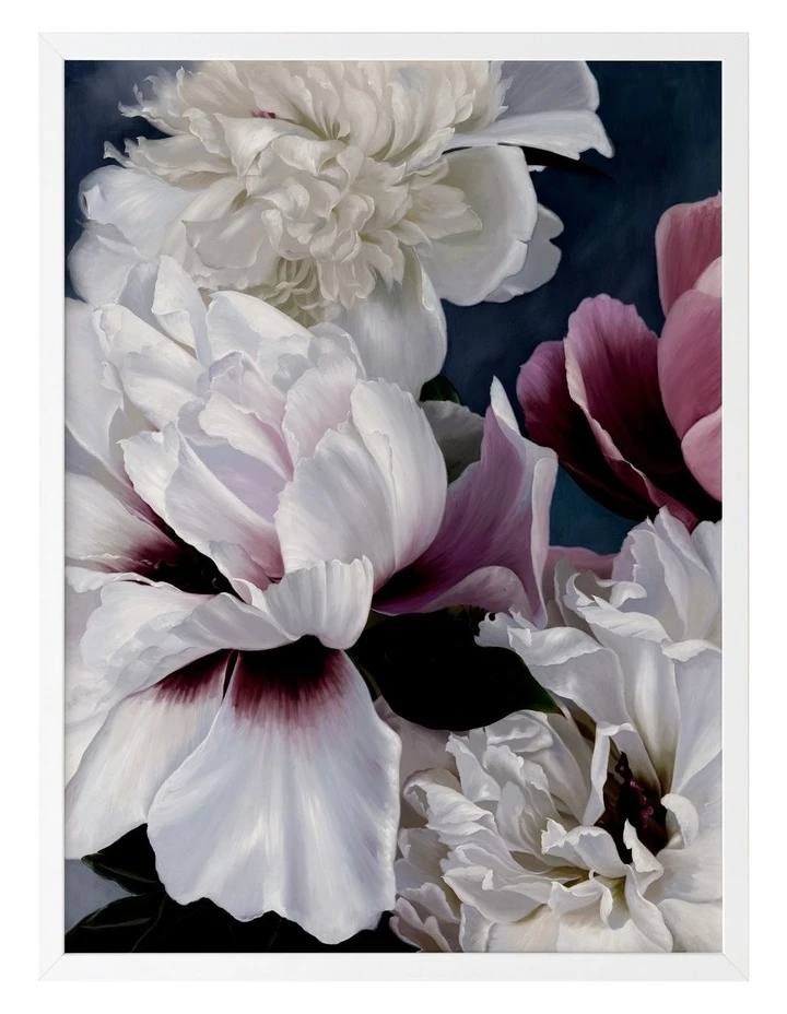 Urban Road Fiore Print White Frame 1 Urban Road Fiore Print White Frame