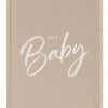 Urban Road Hey Baby Print Oak Frame