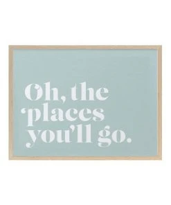 Urban Road Oh The Places Oak Frame