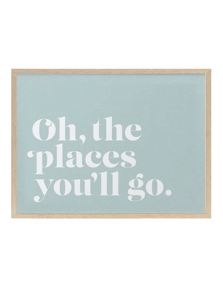 Urban Road Oh The Places Oak Frame 1 Urban Road Oh The Places Oak Frame