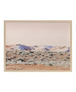 Urban Road Opal Mining Oak Frame