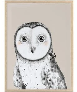 Urban Road Owl Always Love You Oak Frame