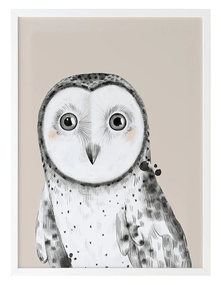 Urban Road Owl Always Love You White Frame 1 Urban Road Owl Always Love You White Frame