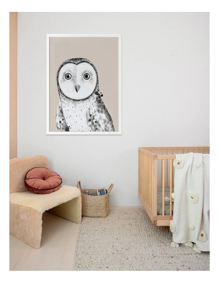 Urban Road Owl Always Love You White Frame 2 Urban Road Owl Always Love You White Frame - Image 2