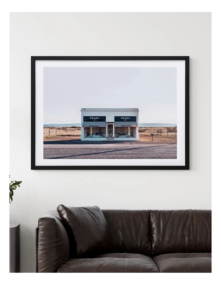 Urban Road Prada Print White Frame 2 Urban Road Prada Print White Frame - Image 2
