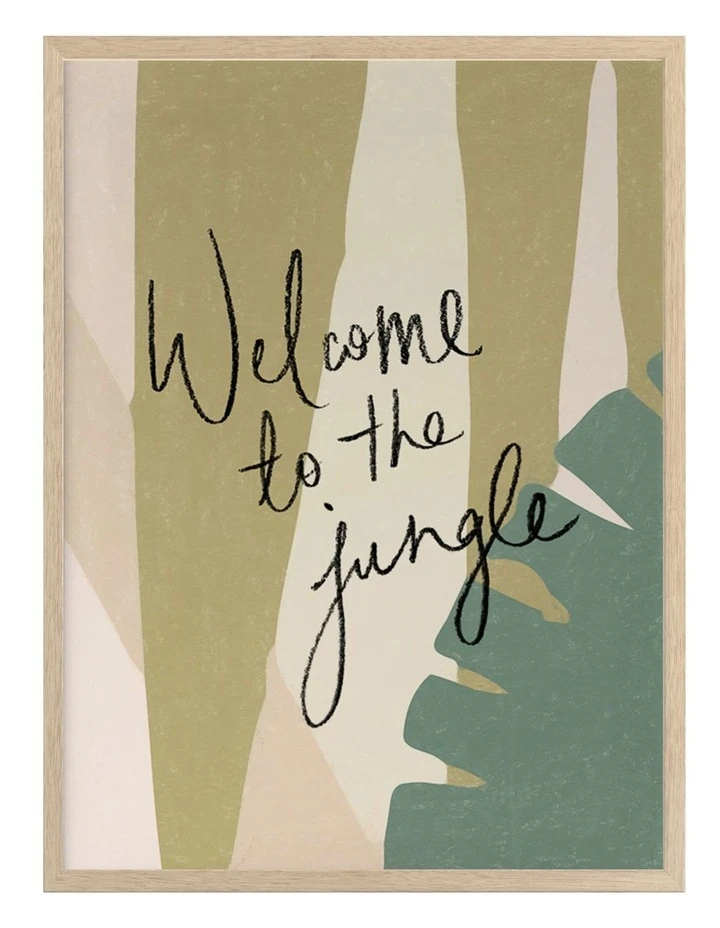 Urban Road Welcome To The Jungle Oak Frame 1 Urban Road Welcome To The Jungle Oak Frame