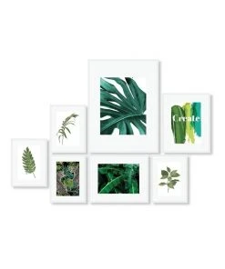 Cooper & Co Instant Gallery Wall 7 Piece Frame Set White