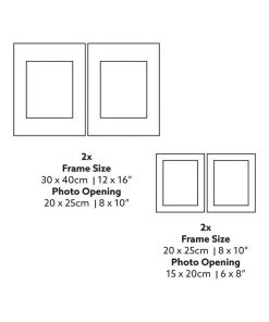 Generic Instant Gallery Wall 20 Piece Frame Set White -The Shine Nook Sales Store 811976050 4 720x928