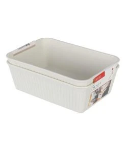 BOX SWEDEN 2PK 17cm Kaia Storage Trays Home/Room Desk Organiser Holder Assorted 9 BOX SWEDEN 2PK 17cm Kaia Storage Trays Home/Room Desk Organiser Holder Assorted -The Shine Nook Sales Store 814096180 5 720x928